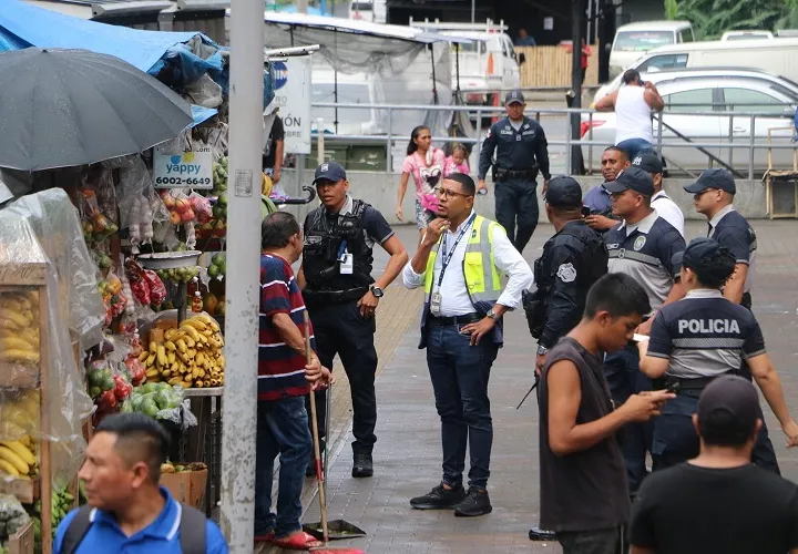 Operativo interinstitucional en las estaciones del Metro de Panamá