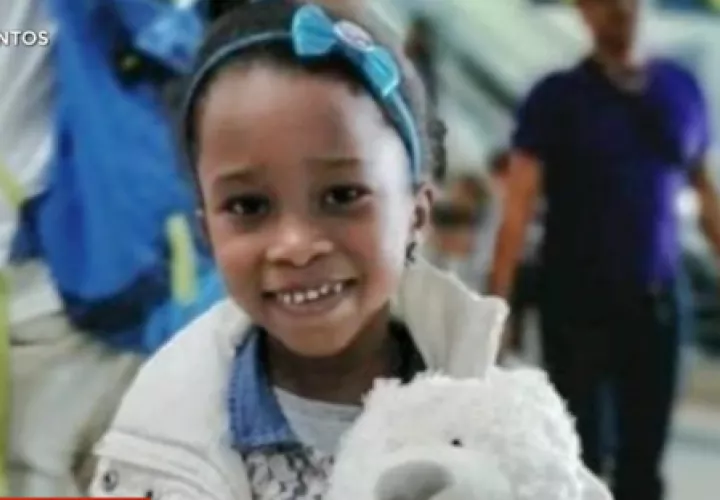 Niña panameña Anadith Reyes.