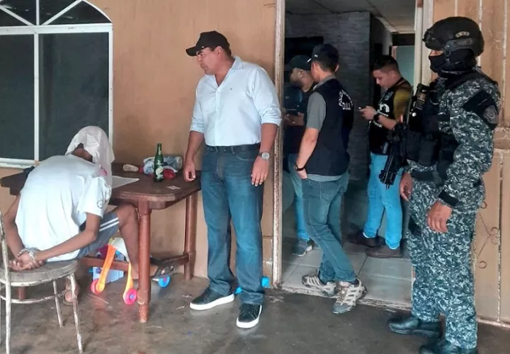 Uno de los sospechosos fue aprehendido en Villa Grecia y el otro en Alcalde Díaz, en Panamá Norte.