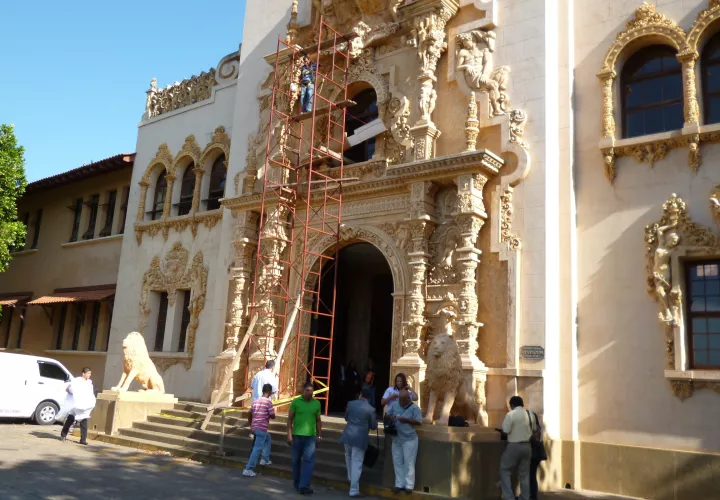 Escuela La Normal en Santiago, provincia de Veraguas.