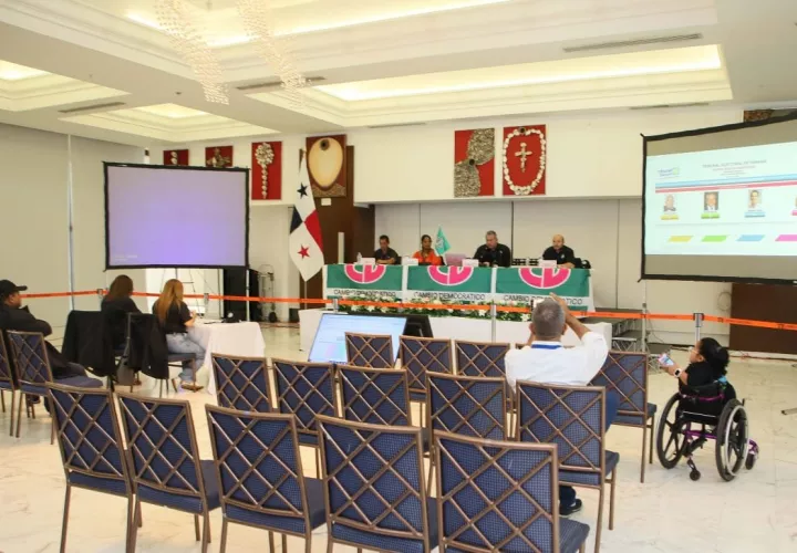  Junta Nacional de Escrutinio para las elecciones internas del Cambio Democrático.