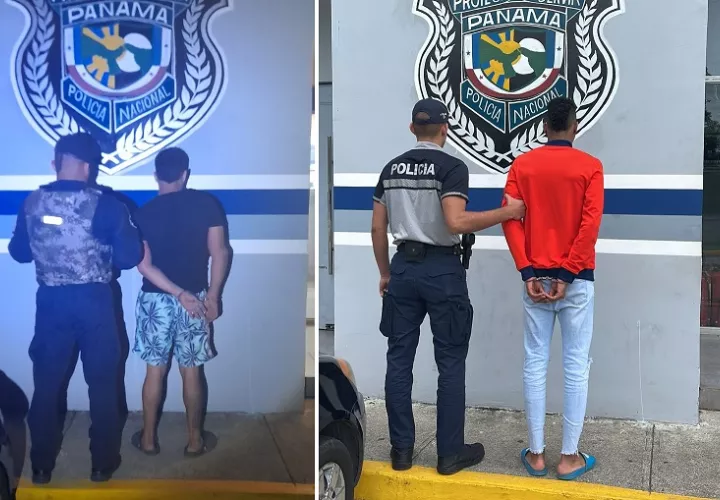 Lso sospechosos fueron aprehendidos poco después del hecho en Juan Díaz.