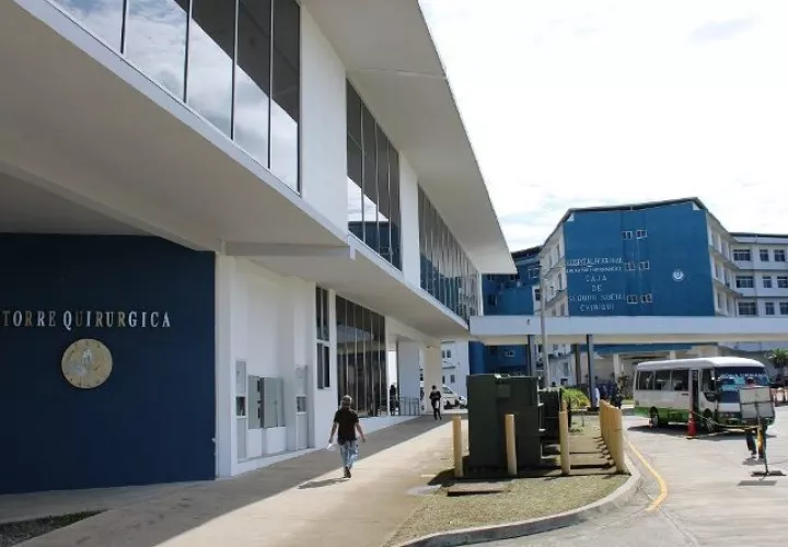 Vista del Hospital Dr.'Rafael ández de David.