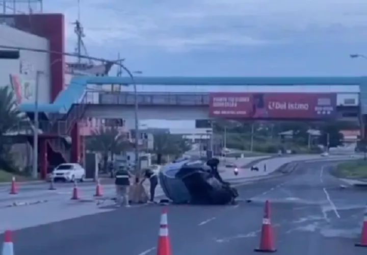 El hecho ocurrió en horas de la madrugada de este domingo