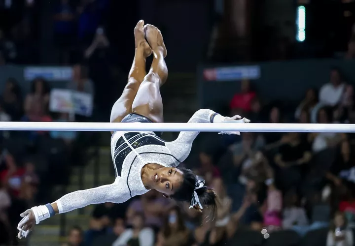 Simone Biles, la gimnasta más condecorada de la historia de Estados Unidos. /EFE