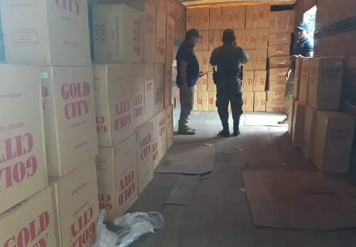 El camión salió de Zona Libre de Colón con el cargamento ilegal sin ser detectado.