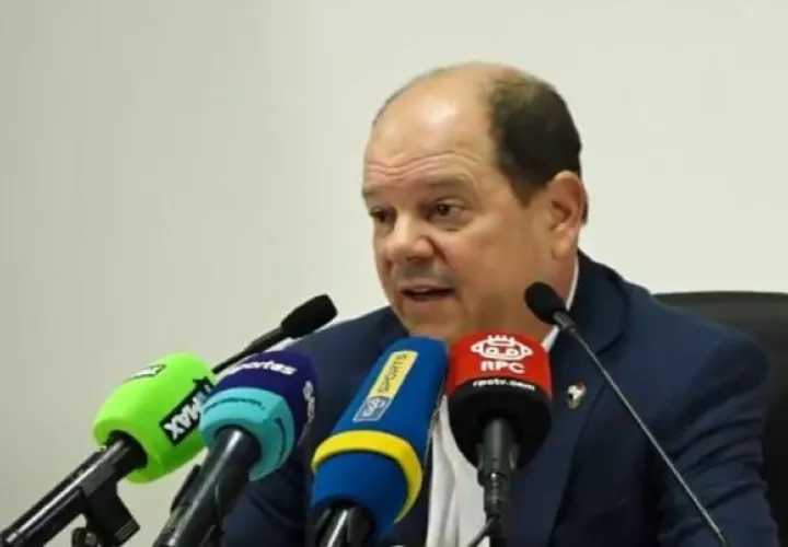 Manuel Arias presidente de la Federación Panameña de Fútbol (Fepafut).
