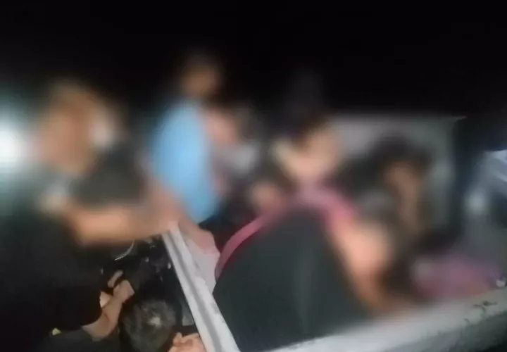 Traslado de migrantes bajo la clandestinidad.