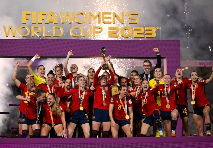 España conquista el Mundial femenino. Foto: EFE