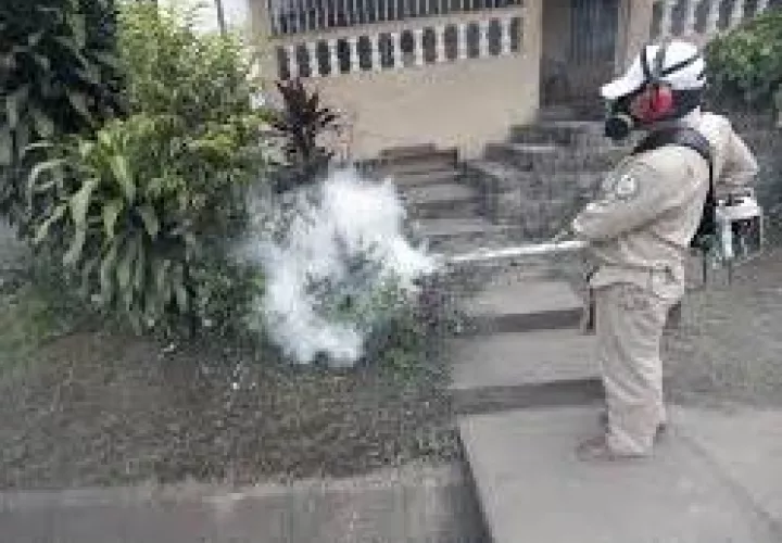 Minsa continúa con las jornadas de fumigación en los barrios.