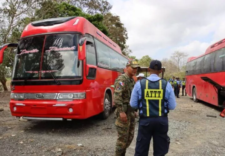Bus de la ruta Darién-Panamá.  (Foto: Ilustrativa)