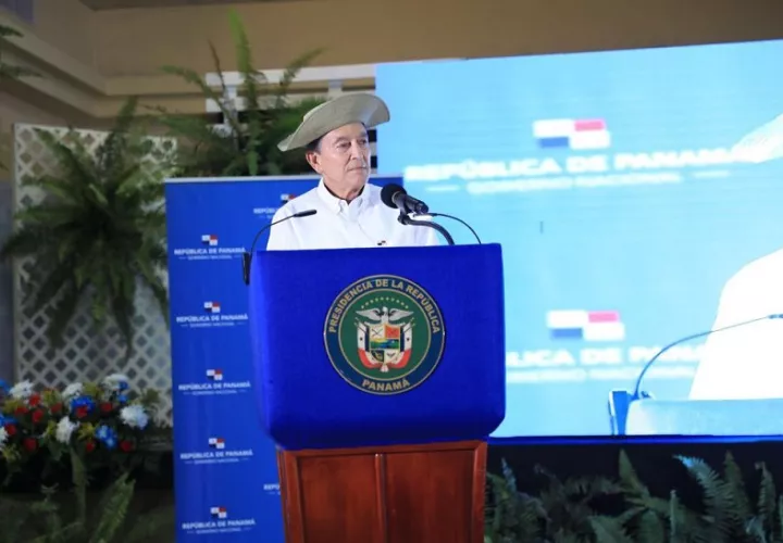 Presidente de la República, Laurentino Cortizo.