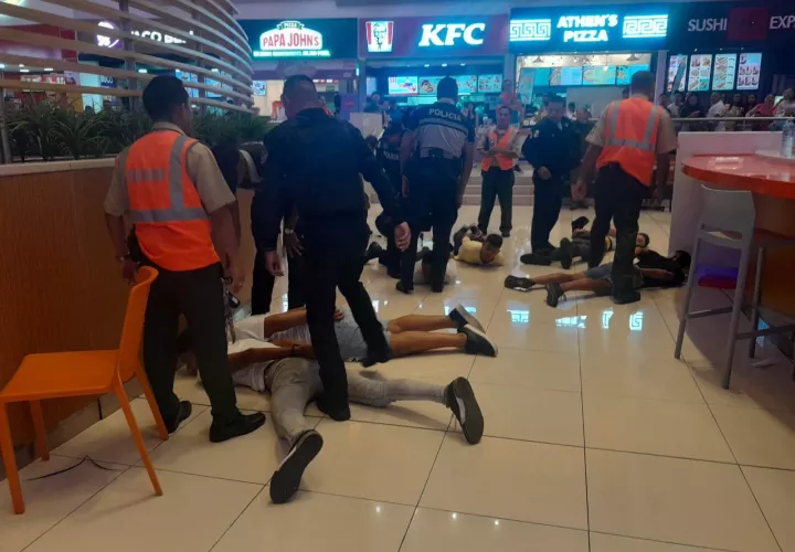 Producto del hecho nadie resultó herido, según indicó la Policía Nacional.