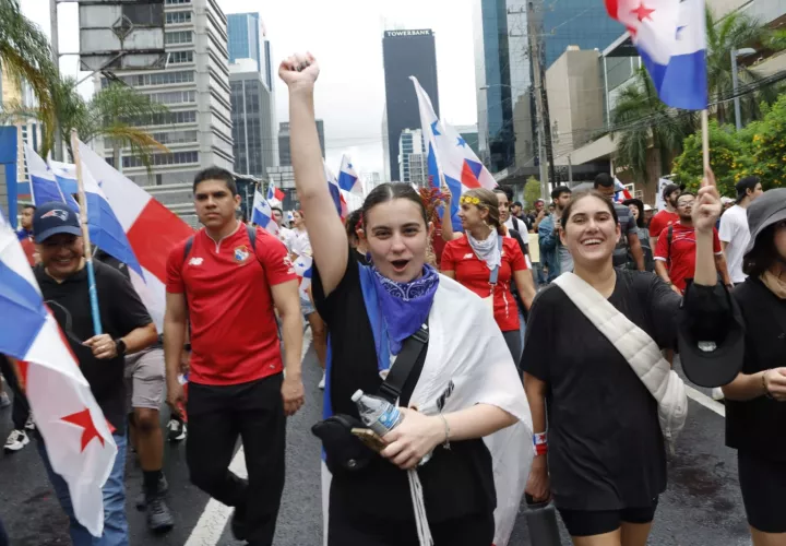 Los jóvenes se han tomado las calles de Panamá 