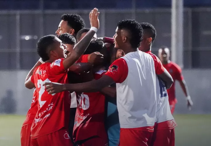 Los jugadores del San Francisco festejan. Foto: LPF