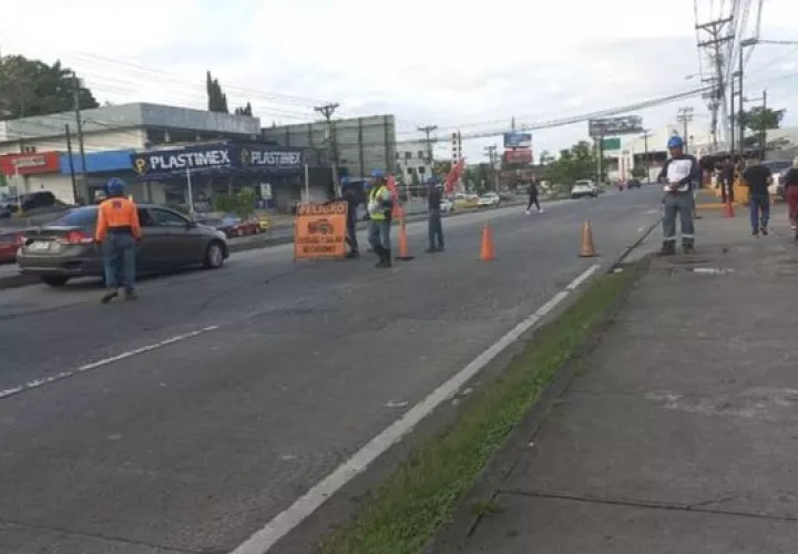 En la vía Ricardo J. Alfaro.