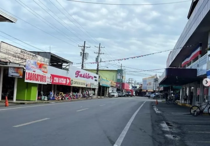 Vía interna de Changuinola, despejada. Foto: Pulso Informativo