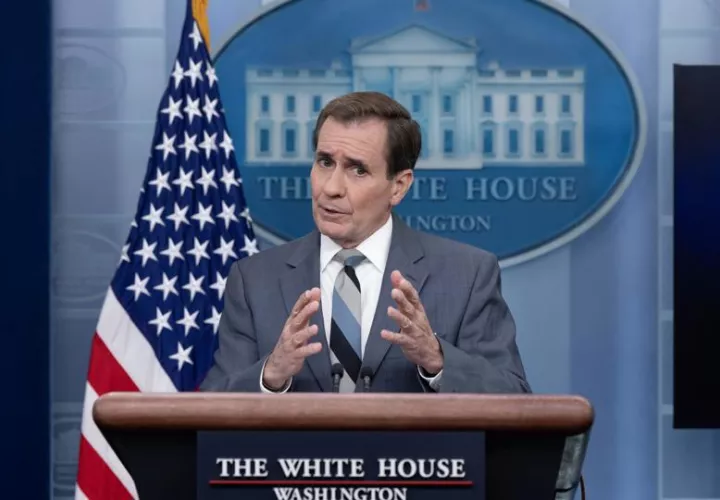 Fotografía de archivo del portavoz del Consejo de Seguridad Nacional de la Casa Blanca, John Kirby. EFE