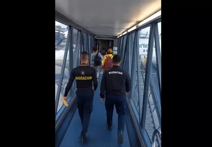 Los angoleños fueron captados en el Aeropuerto Internacional de Tocumen.