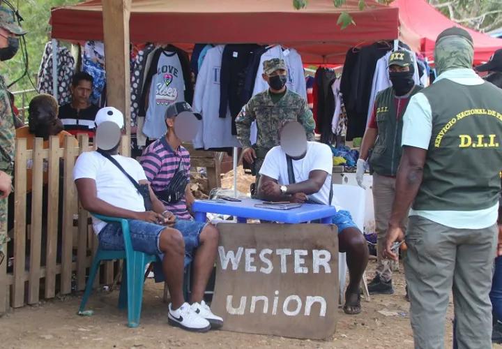 Este grupo utilizaba el logo y la denominación comercial de una casa de remesas reconocida.