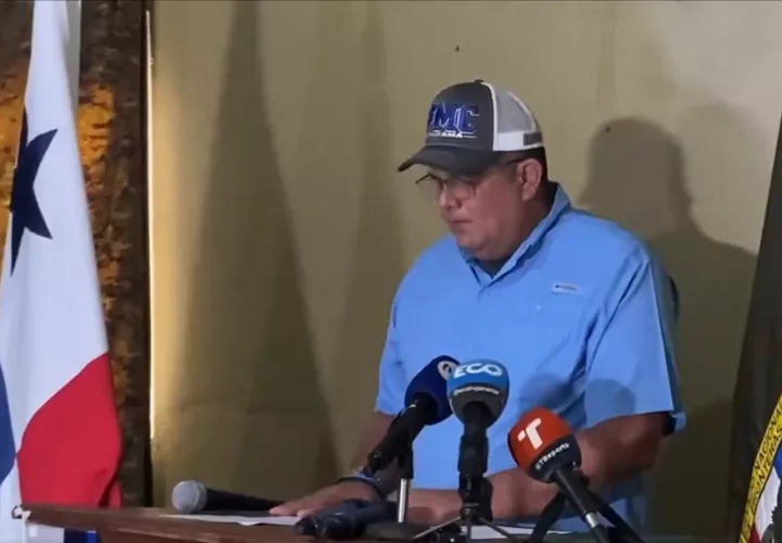 Ministro de Seguridad Pública de Panamá, Juan Manuel Pino,