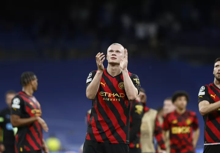 El delantero del Manchester City Erling Haaland. EFE