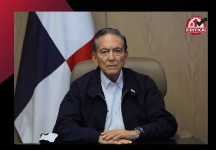 Presidente Laurentino Cortizo.