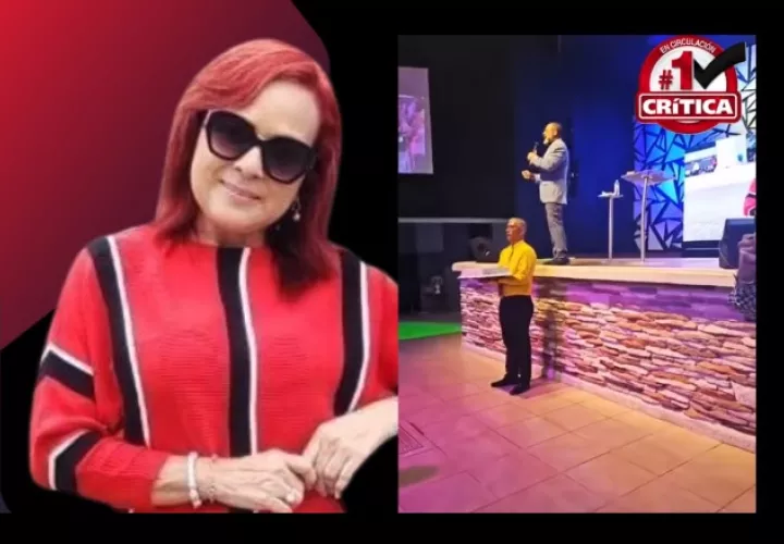 Cantaron el cumpleaños de Delfia Cortez en el Ministerio Casa Del Alfarero, de Colón.