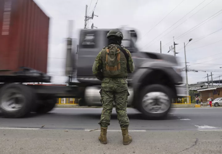 Operativos de seguridad que se realizan en Ecuador por la ola de violencia. EFE