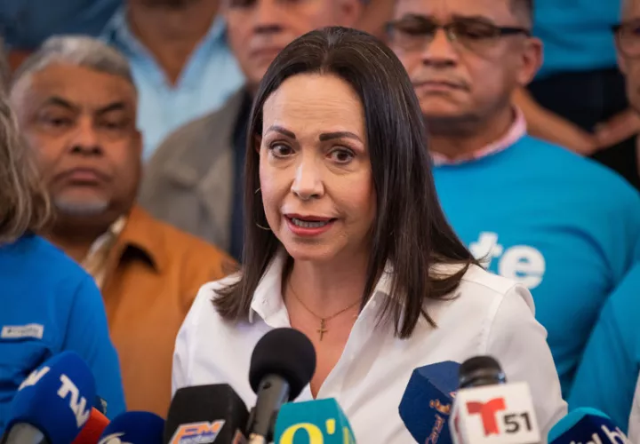 La opositora Maria Corina Machado. EFE / Archivo