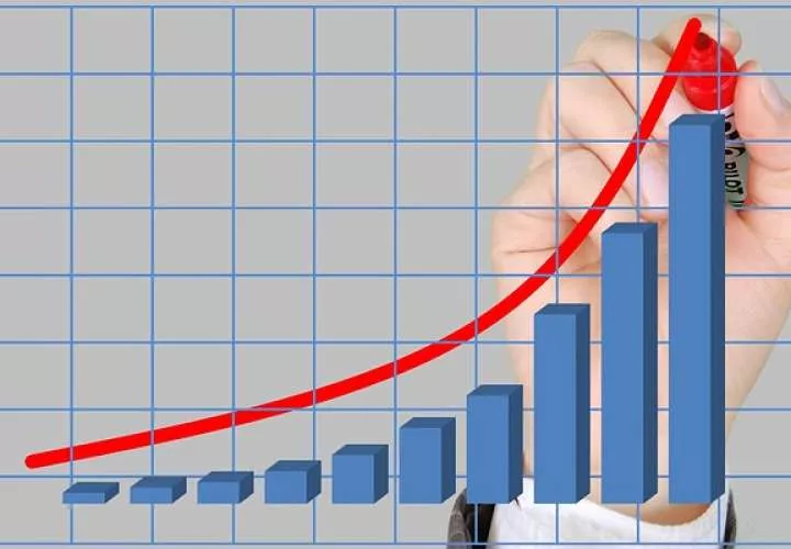 Gráfico de crecimiento. Imagen ilustrativa / Pixabay