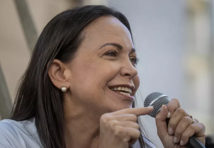 La opositora venezolana María Corina Machado. EFE / Archivo