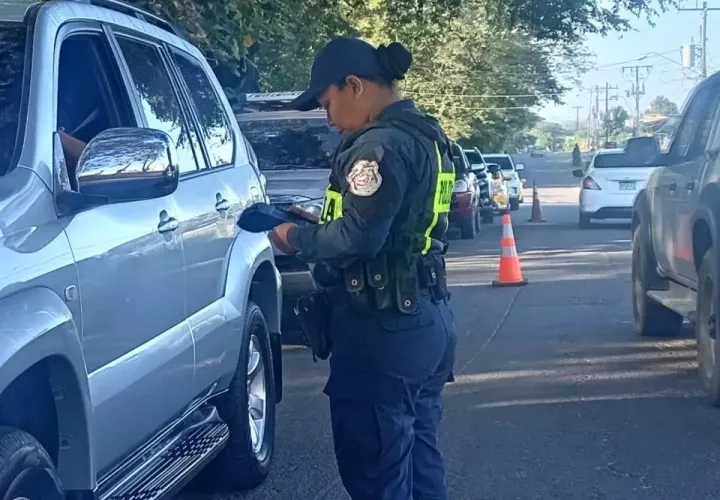 La seguridad en las calles en parte del operativo del carnaval.