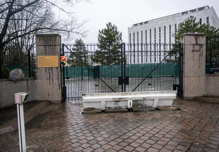 La Embajada de la Federación Rusa en Washington, DC, Estados Unidos. EFE