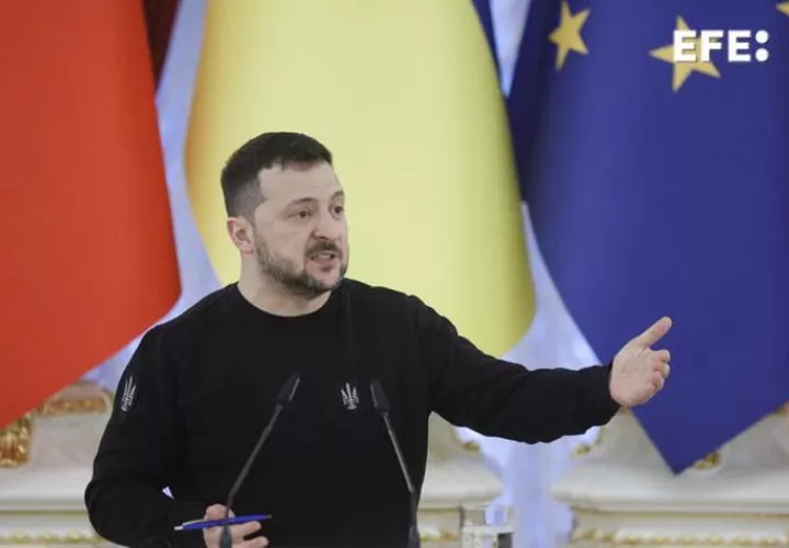 El presidente de Ucrania, Volodímir Zelenski. EFE / Archivo