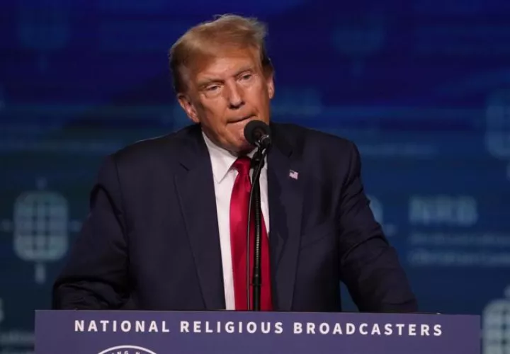 El expresidente estadounidense Donald Trump. EFE / Archivo