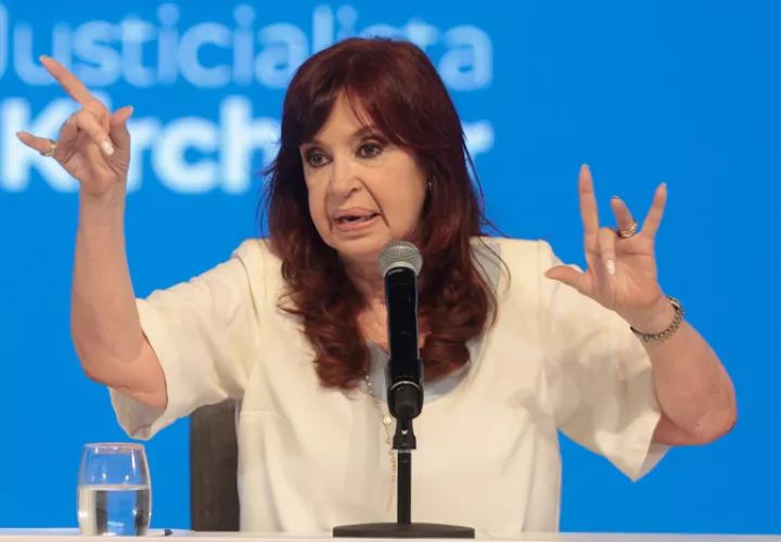 exvicepresidenta de Argentina, Cristina Fernández. EFE / Archivo