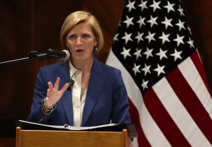 Administradora de USAID, Samantha Power. EFE