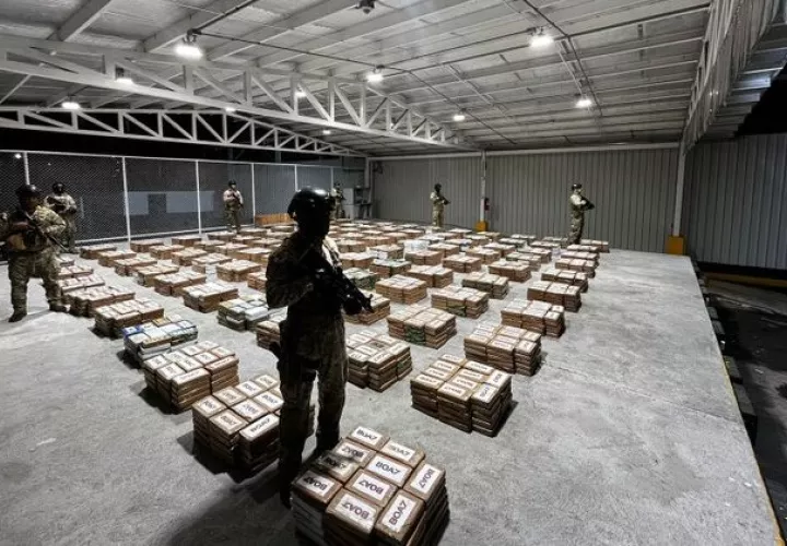 El cargamento de droga.