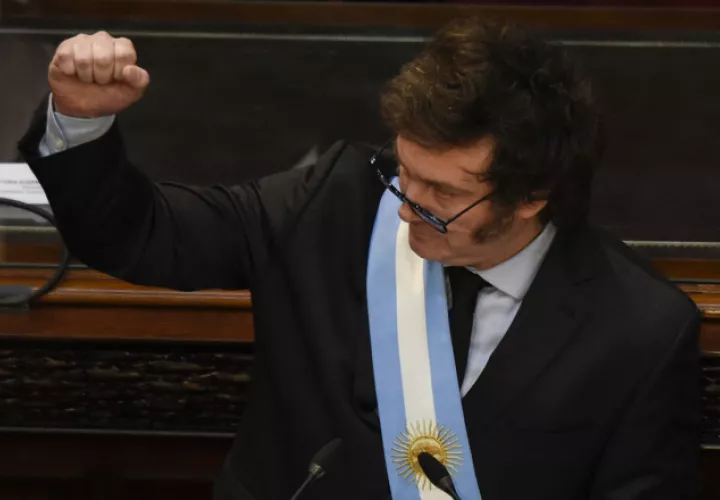 El presidente de Argentina, Javier Milei. EFE