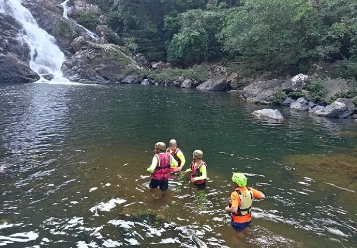 El dacáver fue ubicado a 5 metros de profundidad.