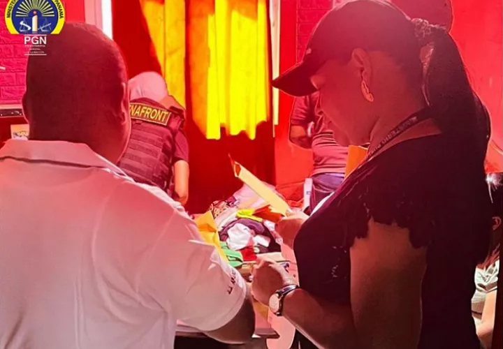 La sospechosa fue aprehendida en su casa.