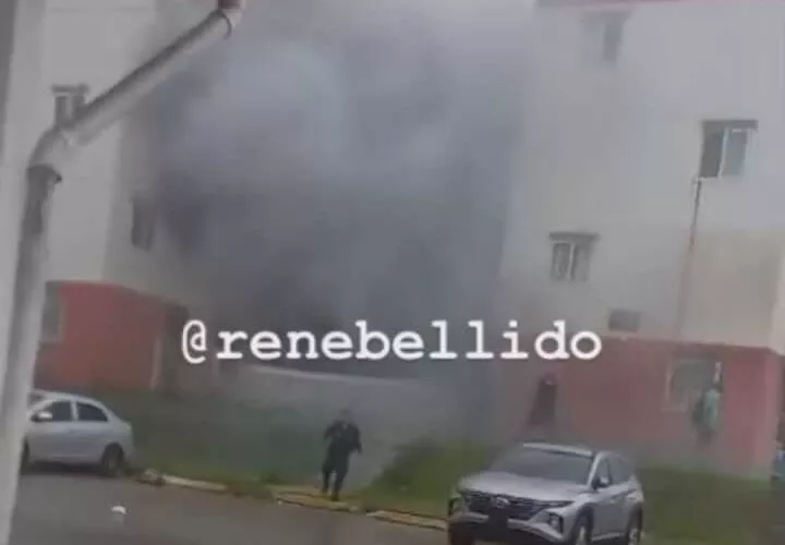 Candela en una de los apartamentos de Altos de Los Lagos. (Foto: René Bellido)
