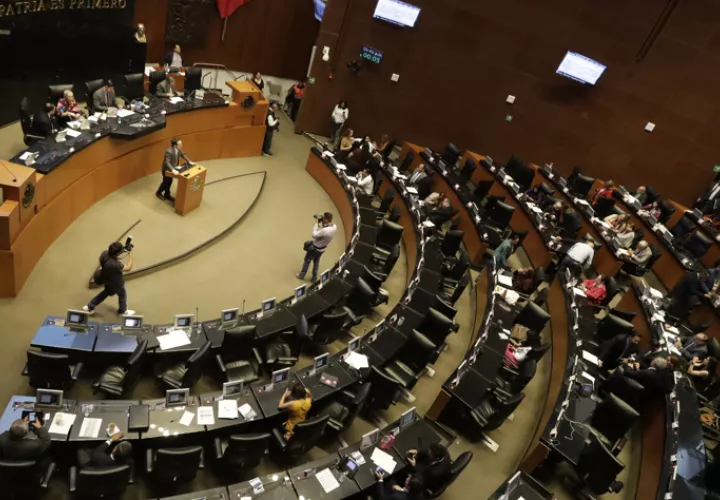 Vista general de una sesión plenaria del Senado de México, en la Ciudad de México (México). EFE / Archivo