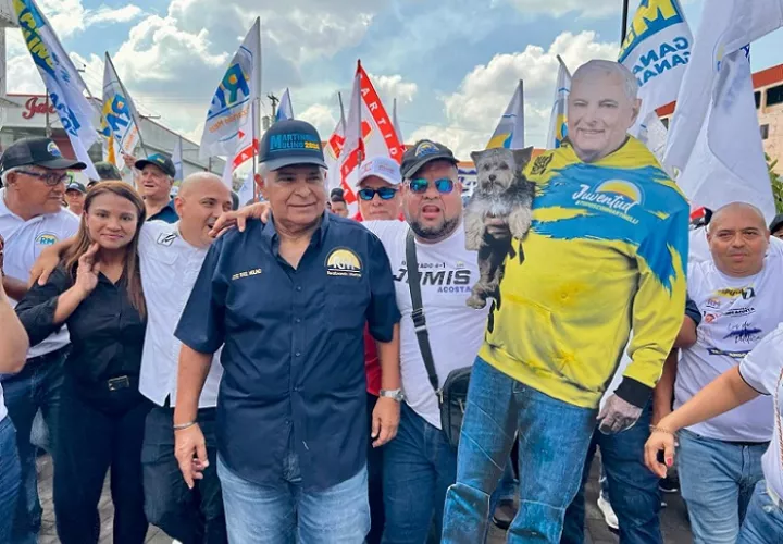 El candidato presidencial, José Raúl Mulino, trasladó este fin de semana su gira nacional a la provincia de Chiriquí.