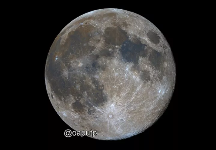 En esta ocasión, el fenómeno astronómico coincidirá con la fase de luna llena. Imagen: @oaputp