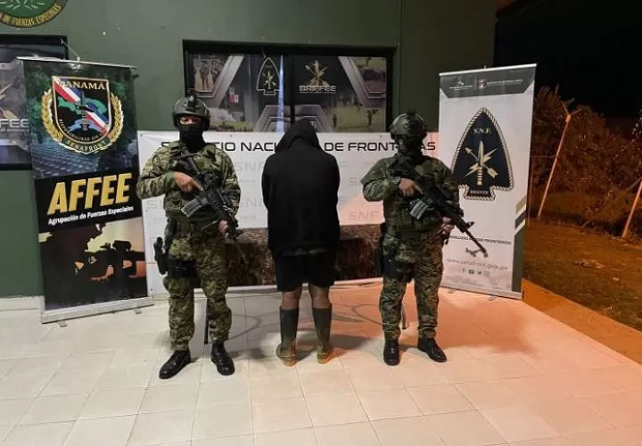 El imputado fue aprehendido tras un intercambio de disparos con unidades del Senafront en el río Tupiza.