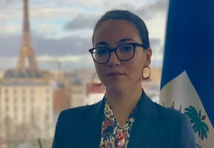 Dominique Dupuy, representante de la coalición RED/EDE y Compromis Historique