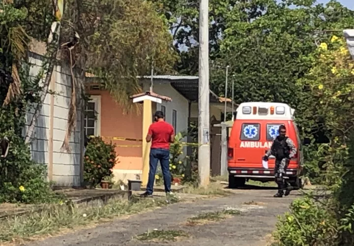 Escena donde fue encontrado el cuerpo 