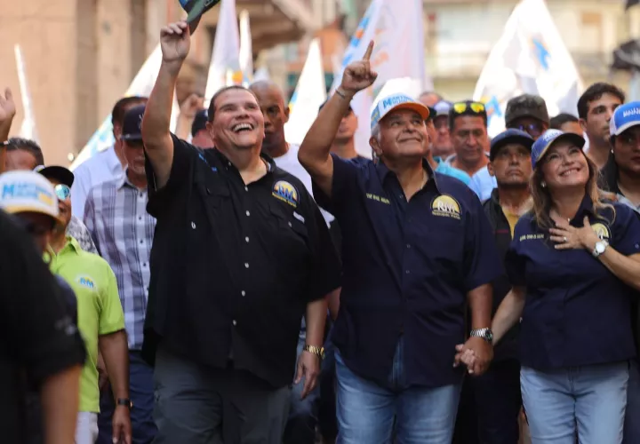 Sergio &quot;Chello&quot; Galvez y José Raúl Mulino 